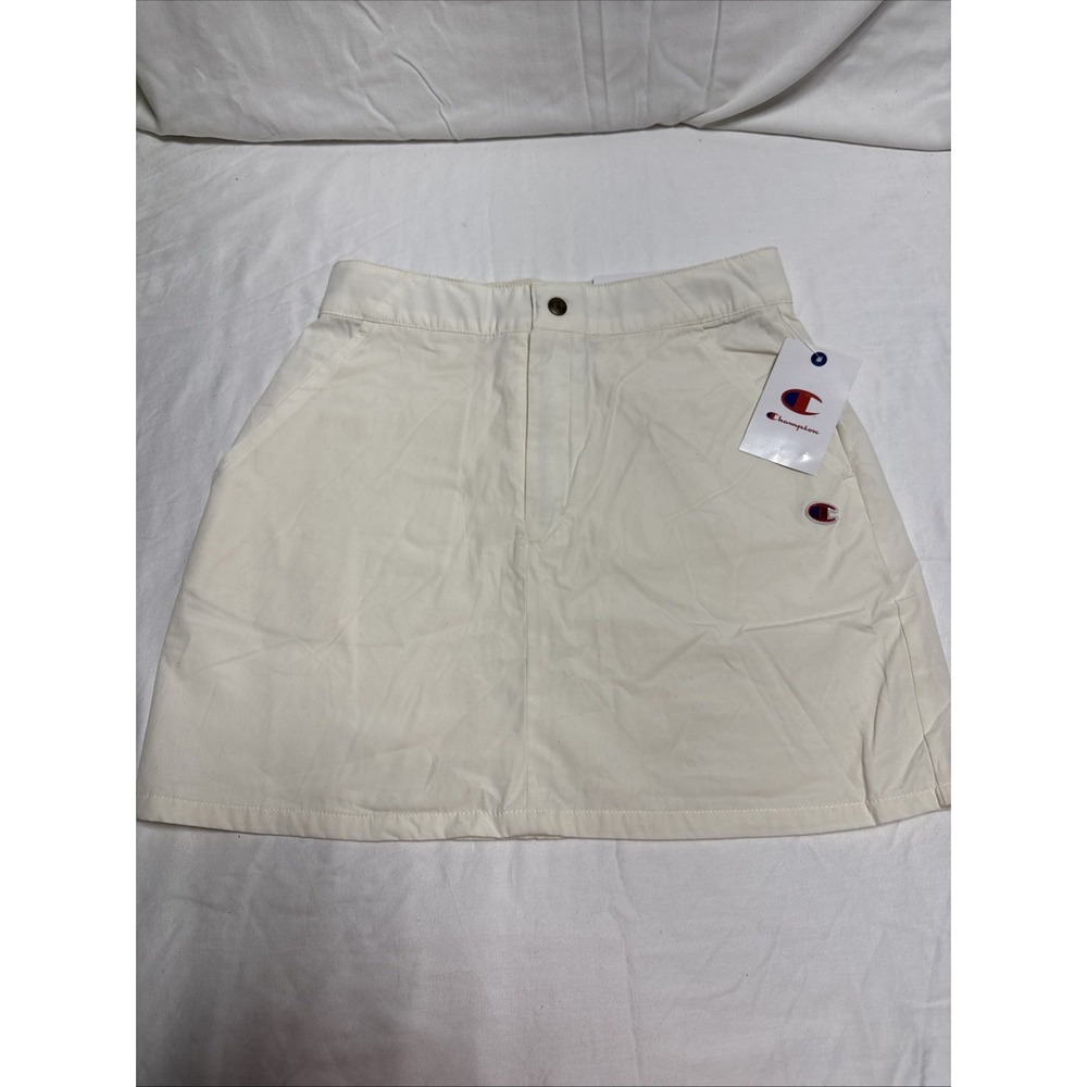 NWT Champion Women's Campus Skirt Ivory Size 4